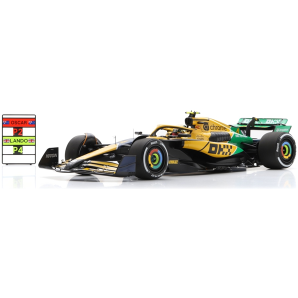 McLaren MCL38 #4 4th Monaco GP 2024 Lando Norris