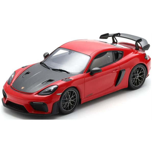 Porsche 718 Cayman GT4 RS Guards Red w/Weissach Package 2024