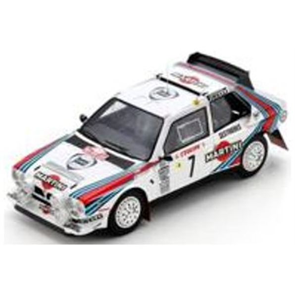 Lancia Delta S4 #7 1st Rally Monte Carlo 1986 H. Toivonen/S. Cresto