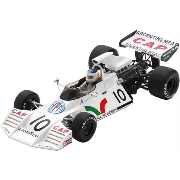 Brabham BT42 #10 3rd French GP 1973 Carlos Reutemann