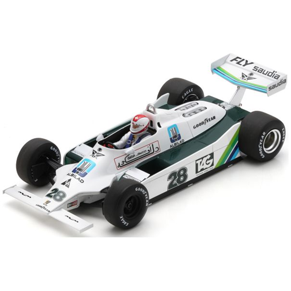 Williams FW07 #28 Winner British GP 1979 Clay Regazzoni