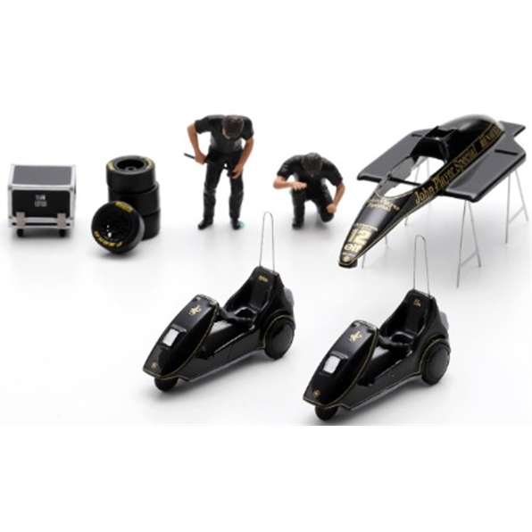 Lotus JPS  Sinclair C5 Scooter Set