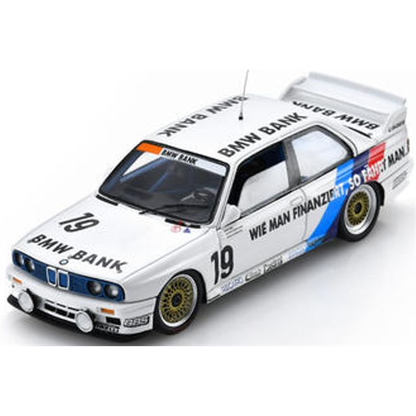 BMW M3 E30 #19 Linder M Team 1st 24H Nurburgring 1990 Heger/Schmickler/Winkelho