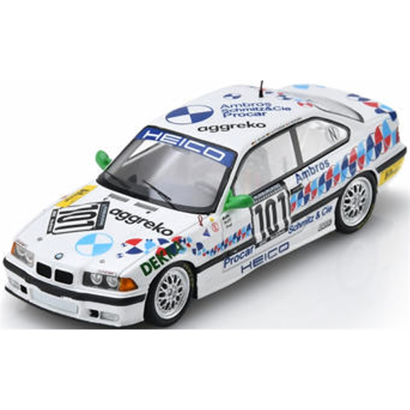 BMW M3 E36 #101 Heico Dienstleistungen 1st Nurburgring 24H 1994 Wlazik/Katthofer/Rost