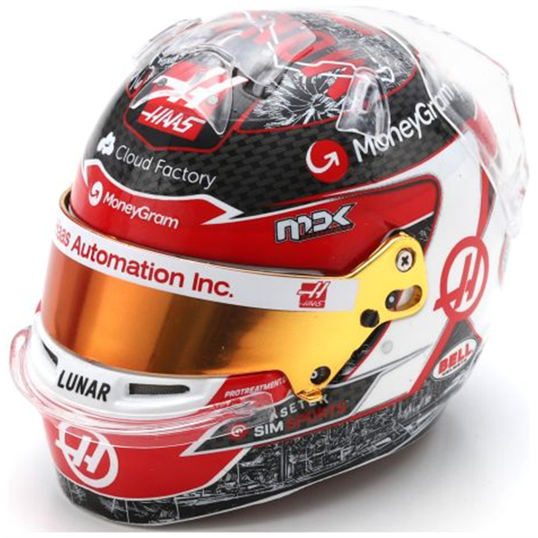 Haas MoneyGram F1 Team Kevin Magnussen Monaco GP 2023 Helmet