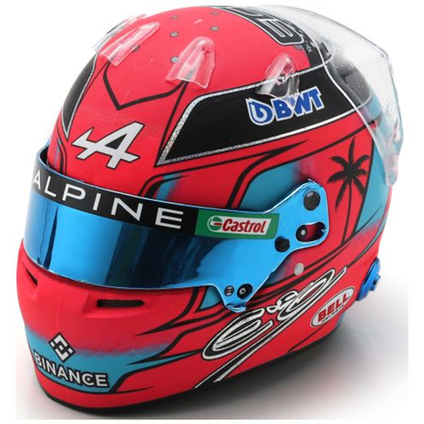 BWT Alpine F1 Team Esteban Ocon Miami GP 2023 Helmet