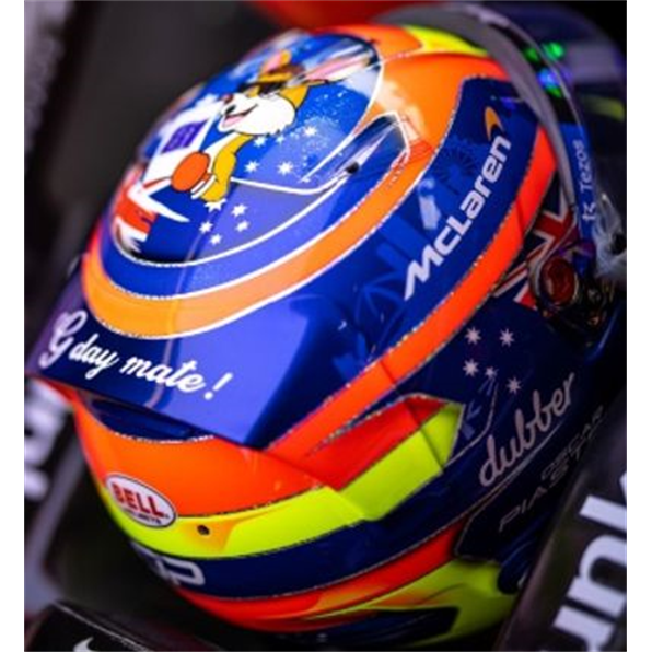 McLaren F1 Team Oscar Piastri Australian GP 2023 Helmet