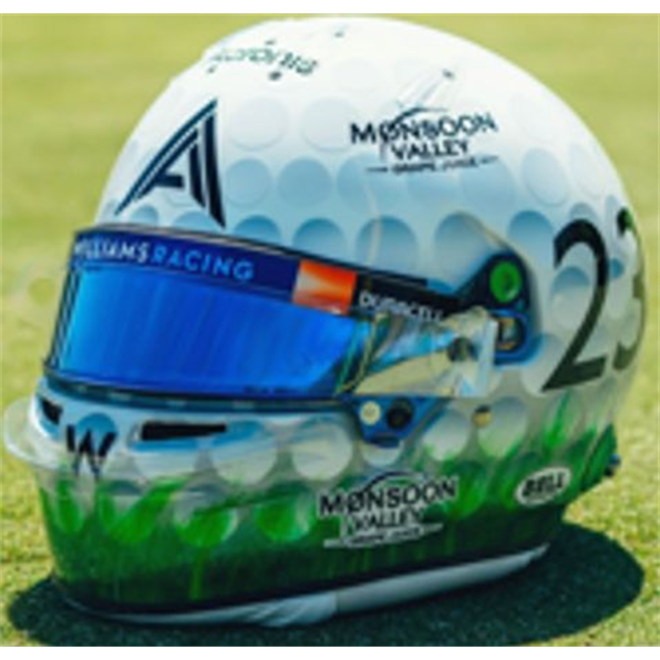 Alexander Albon Williams Racing Miami GP 2023 Helmet
