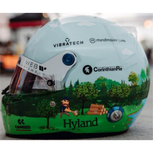 Valtteri Bottas Alfa Romeo F1 Team Stake Canadian GP 2023 Helmet