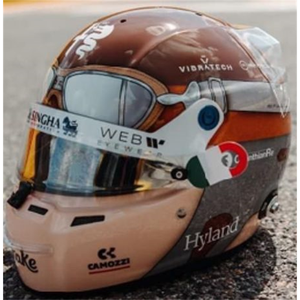 Valtteri Bottas Alfa Romeo F1 Team Stake Italian GP 2023 Helmet