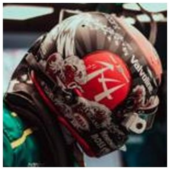Fernando Alonso Helmet Japanese GP 2024