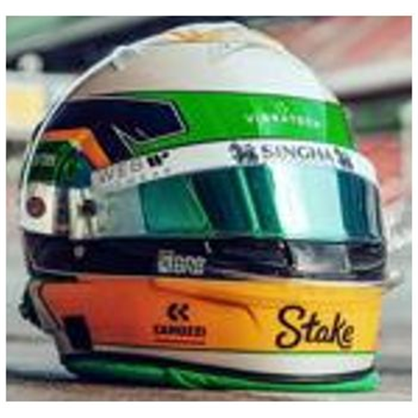 Stake F1 Team Kick Sauber Gabriel Bortoleto 2025 Helmet