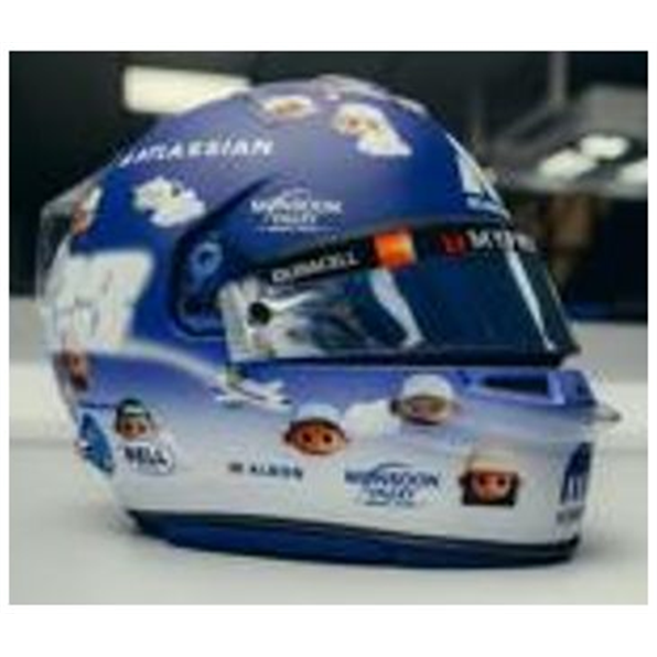 Williams Racing Alexander Albon British GP 2025 Helmet