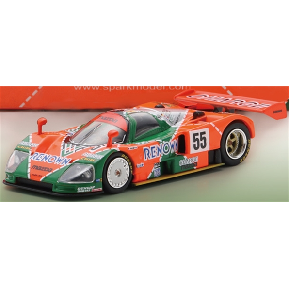 Mazda 787 B #55 Winner Le Mans 24H 1991 V. Weidler/J. Herbert/B. Gachot