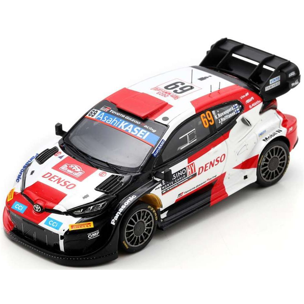 Toyota Yaris GR Rally1 Winner Safari Rallye Kenia 2022 Kalle Rovanperä - Jonne Halttunen 1:43