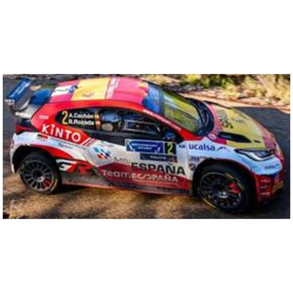 Toyota GR Yaris Rally 2 #2 Teo Martin 1st FIA Motorsport Games 2024 Cachon/Rozada