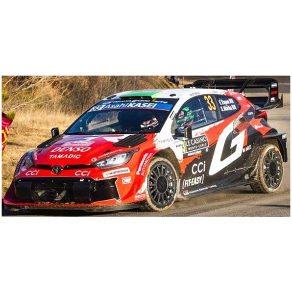 Toyota GR Yaris Rally1 #33 Gazoo WRT 2nd Monte Carlo Rally 2026 Evans/Martin