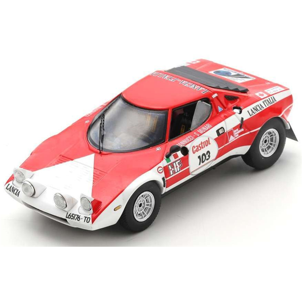 Lancia Stratos HF #103 Winner Rally Rideau Lakes 1974 Munari/Mannucci