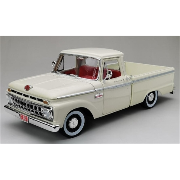 Ford F-100 Pickup White 1965