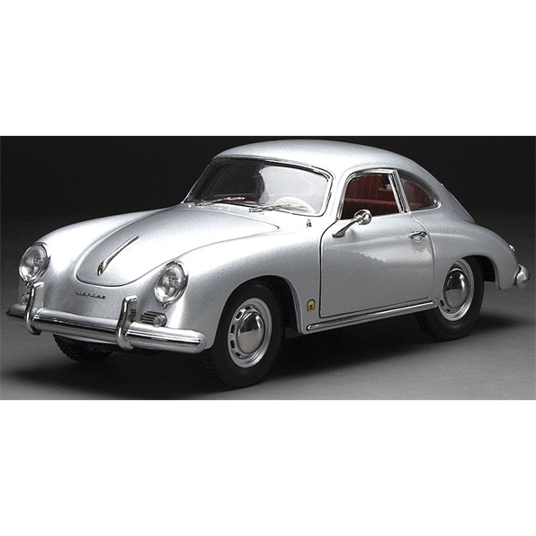 Porsche 356A 1500 GS Carrera GT Silver Metallic 1957