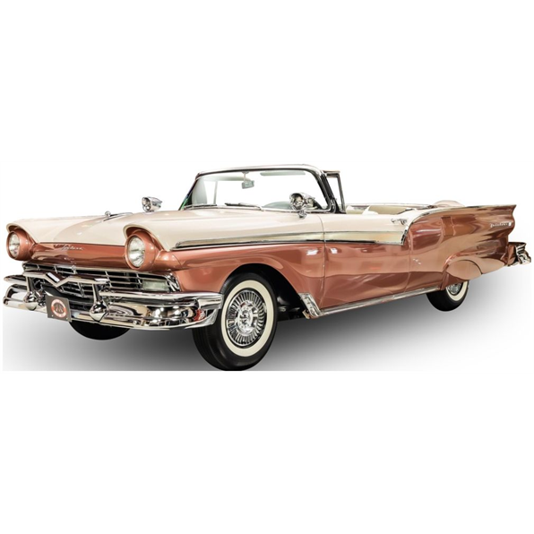 Ford Fairlane 500 Skyliner Cumberland Green/Colonial White 1957