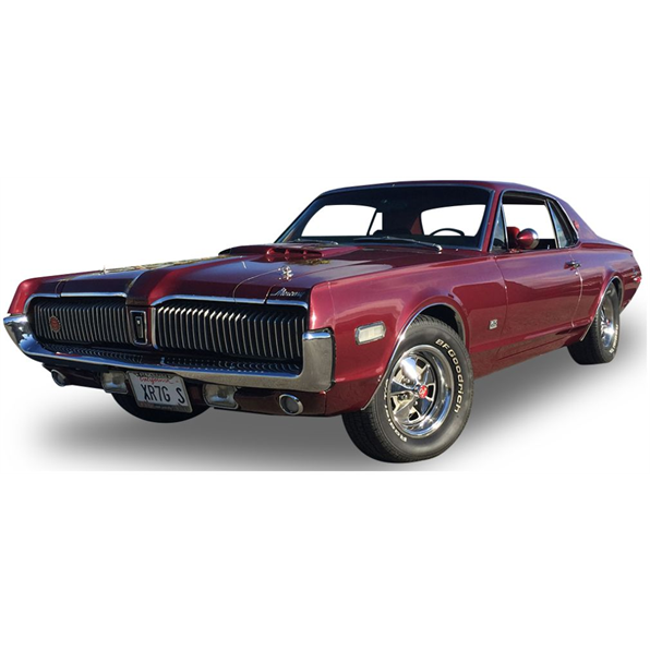 Mercury Cougar XR7G Black Cherry 1968