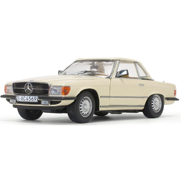 Mercedes-Benz 350 SL Hard Top Ivory 1977