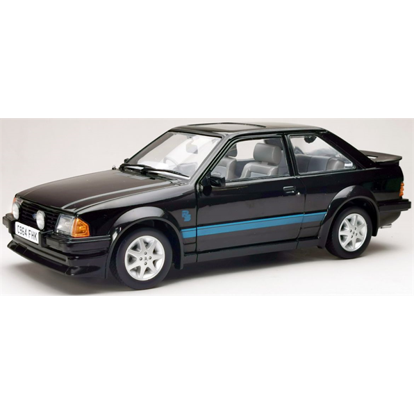 Ford Escort RS Turbo Black 1984 Princess Diana's car.