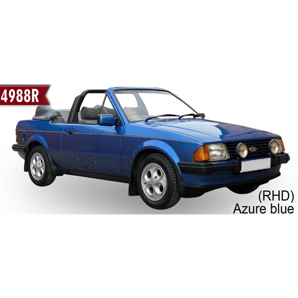 Ford Escort XR3i Cabrio - Azure Blue (RHD)