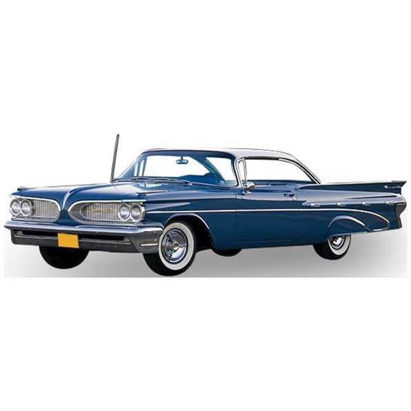 Pontiac Bonneville Hard Top Vanguard Blue Metallic 1959