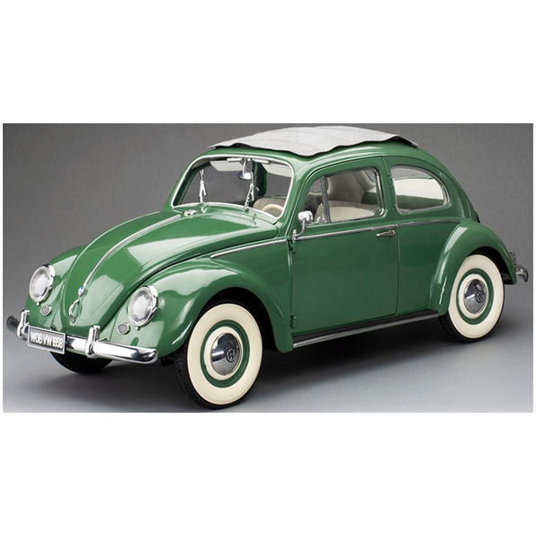 VW Beetle Saloon 1950 Opening Roof Pastel Green (Limited Edition 1500pcs)