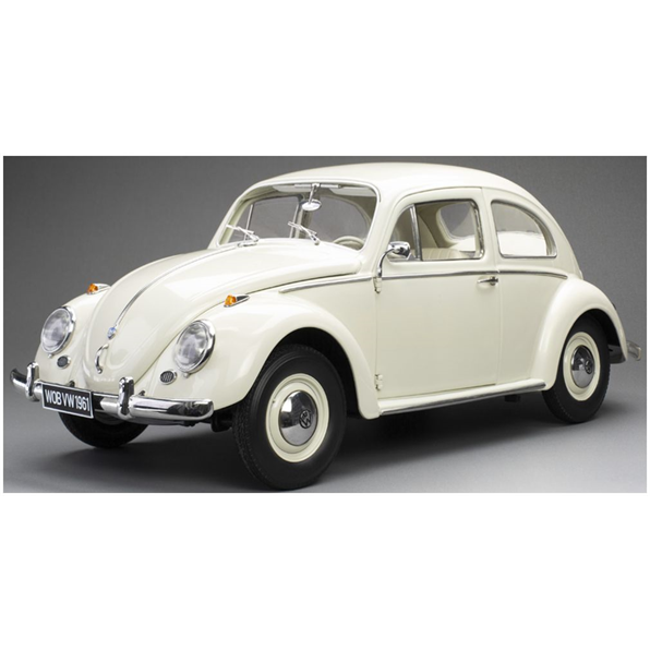 VW Beetle Saloon Pearl White 1961 (Limited Edition 500pcs)
