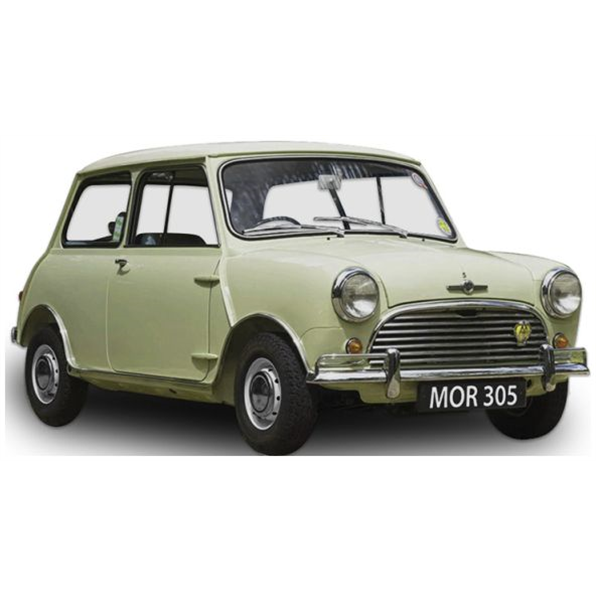 Morris Mini Copper S Fiesta Yellow 1964 (Limited Edition 1000pcs)