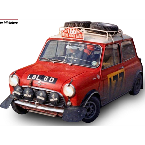 Mini Cooper S #177 R.Aaltonen/H.Liddon Winner Rally Monaco 1967 (Limited 1500pcs)