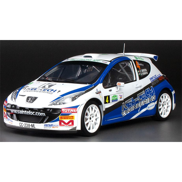 Peugeot 207 S2000 #4 C. Breen/G.Roberts Circuit of Ireland 2012 (Limited 999pcs)