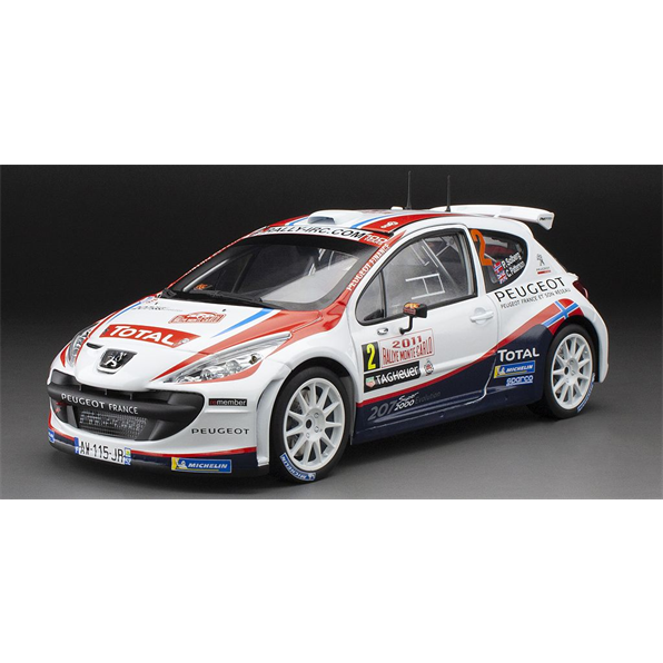 Peugeot 207 S2000 #2 P.Solberg/C.Patterson Rally Automobile Monte Carlo 2011 (999pcs)