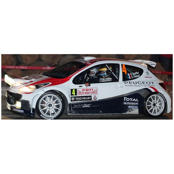 Peugeot 207 S2000 #4 B.Bouffier/X.Panseri Rallye Monte Carlo 2011 Winner (999pcs)