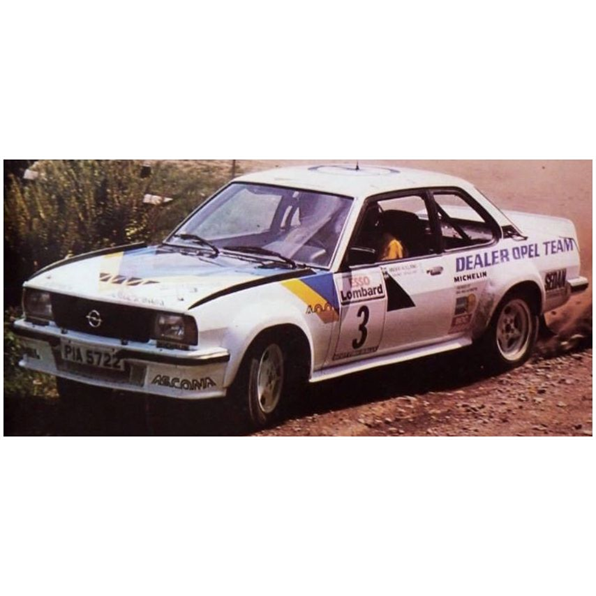 Opel Ascona 400 #3 A.Kullang/B.Berglund Esso Lombard RSAC Scottish Rally 1980