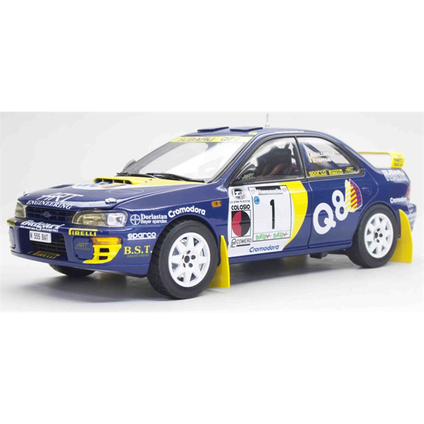 Subaru Impreza 555 #1 Dallavilla/Fappani Winner Rallye Piancavallo 1998