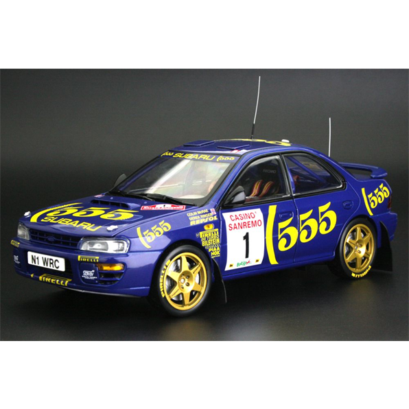 Subaru Impreza 555 #1 McRae/Ringer San Remo Rally 1996 (Limited Edition 999pcs)