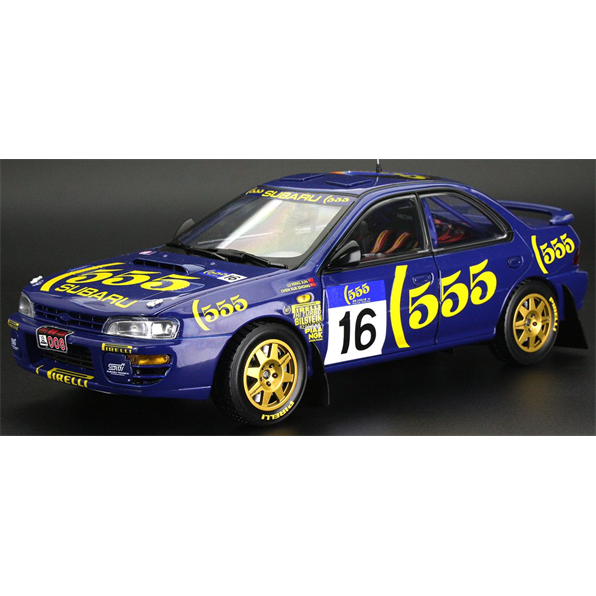 Subaru Impreza 555 #16 Lu Ning Jun/Chen Xu Zhong 555 HKong Beijing Rally 1995- 299pcs