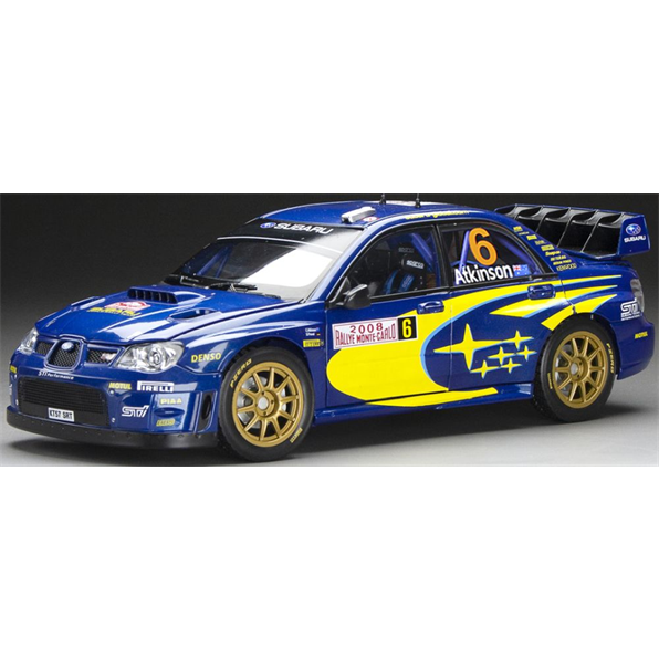 Subaru Impreza WRC07 #6 C.Atkinson/ S.Prevot 3rd Rallye Monte Carlo 2008