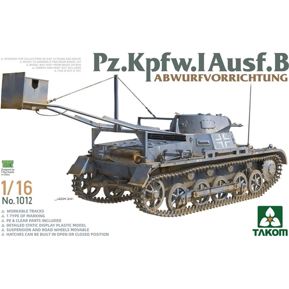 PzKpfw I Ausf B Abwurfvorrichtung
