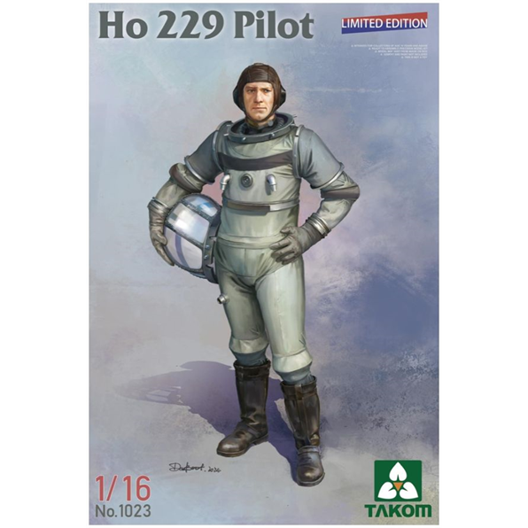 Horten Ho 229 Pilot German Air Force Limited Edition Figure