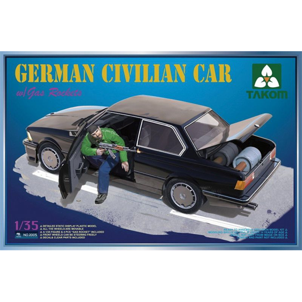 German Civilian Car with Gas Rockets