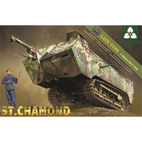 St Chamond WWI French Tank Late Type