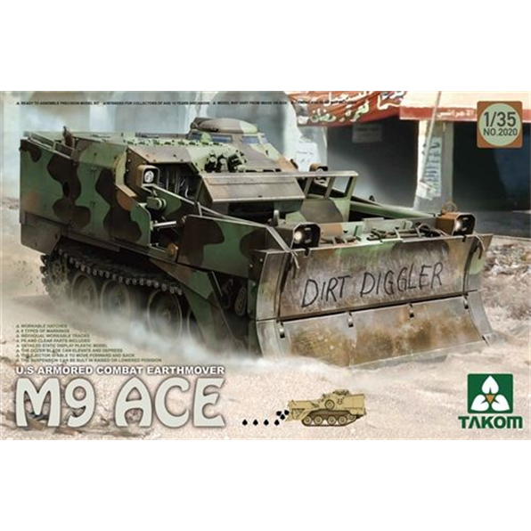 M9 ACE U.S. Armoured Combat Earthmover