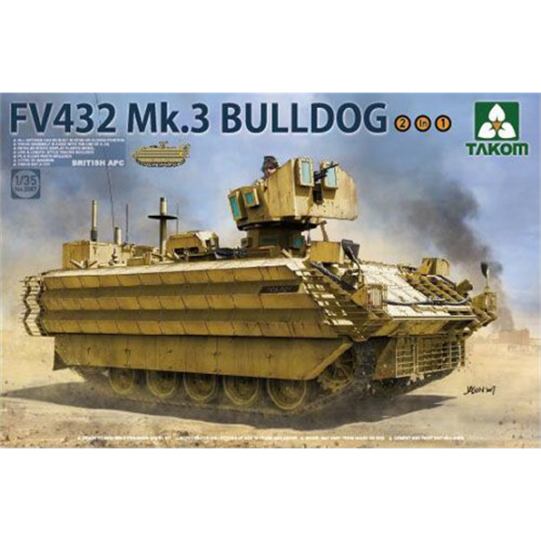 British APC FV432 Mk 3 Bulldog 2 in 1