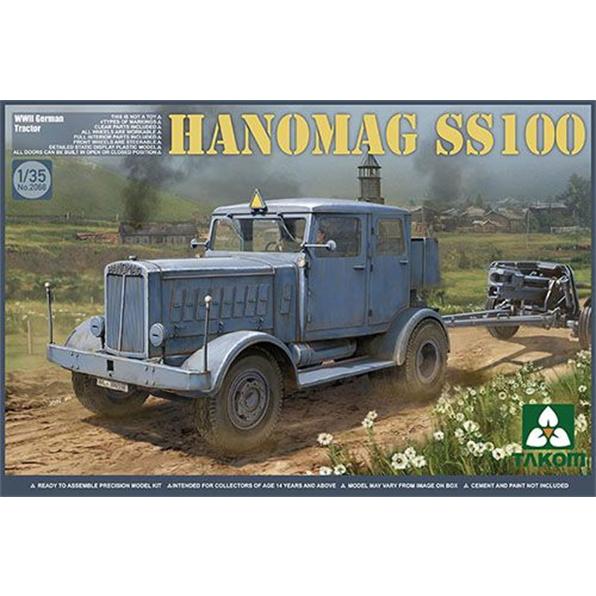 Hanomag SS100 WWII German Tractor