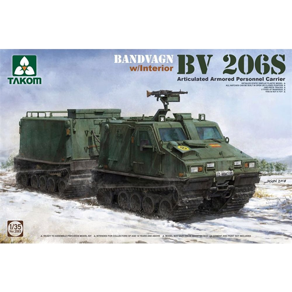 Bandvagn Bv 206S Articulated Armoured Personnel Carrier